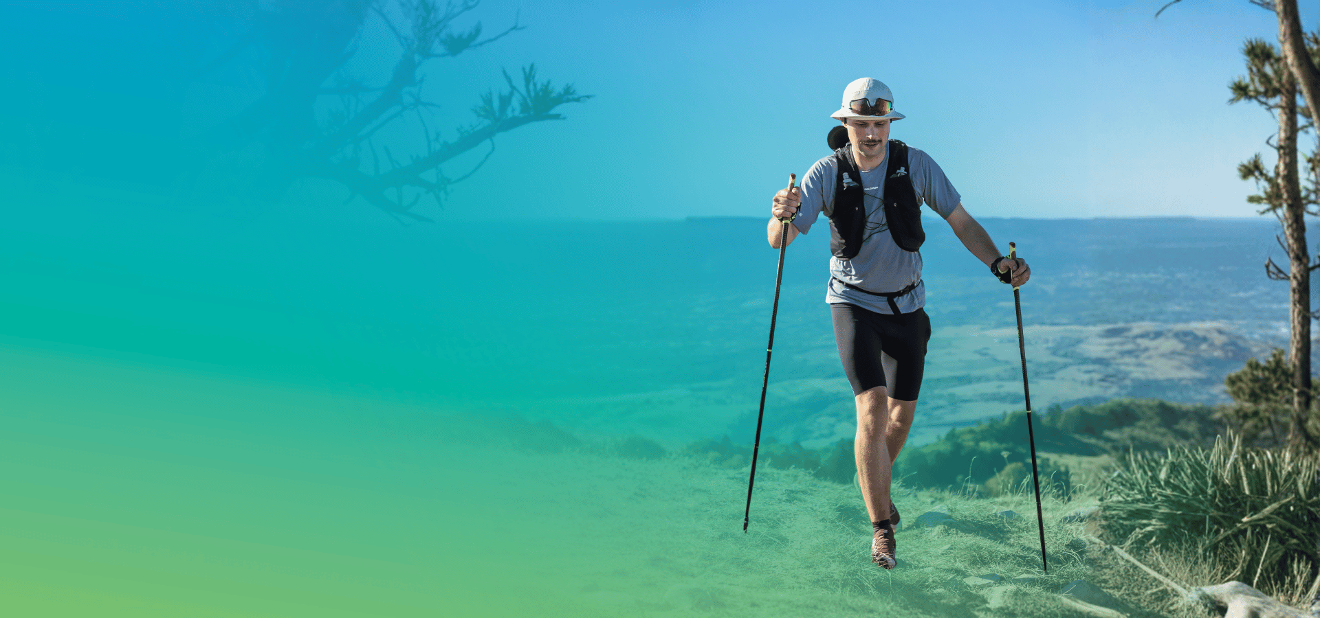A 120-km ultra-trail, one stride at a time